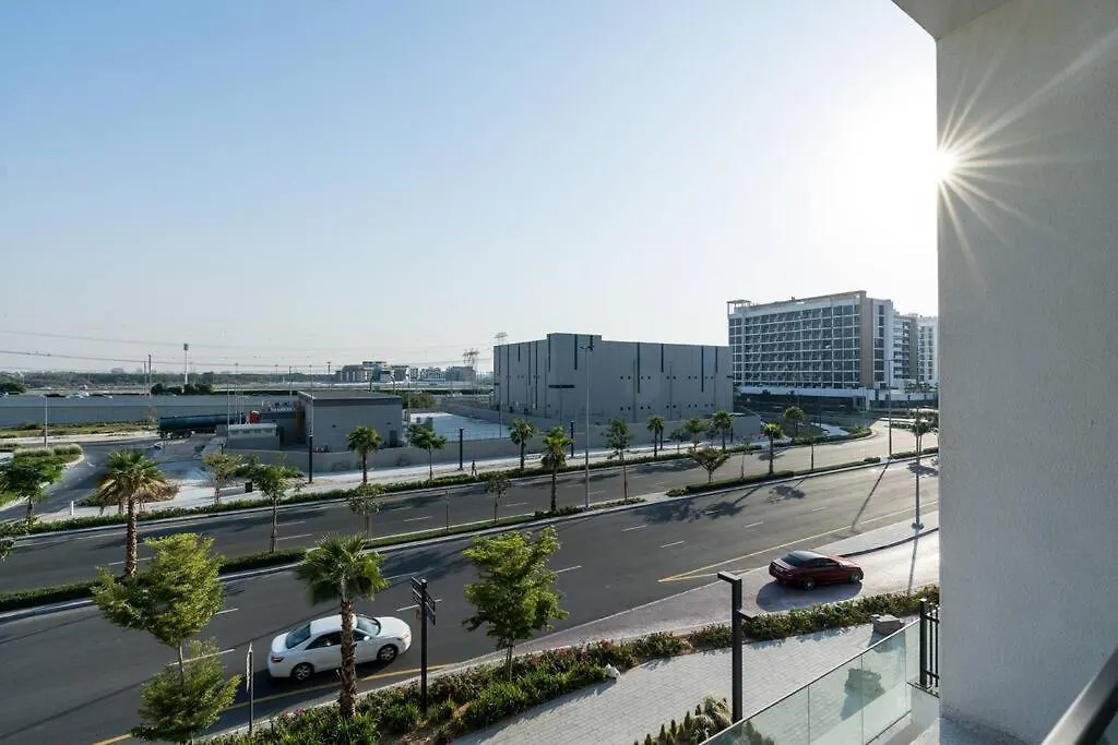 Apartamento Nasma - Modern 3Br Oasis With Balcony In Azizi Riviera Dubái Emiratos Árabes Unidos