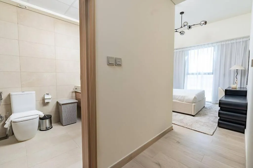 Nasma - Modern 3Br Oasis With Balcony In Azizi Riviera Apartment Dubai